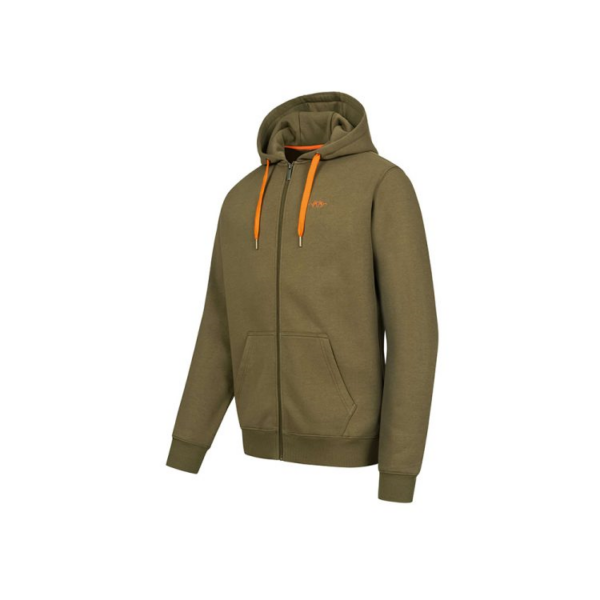 Blaser Men's Hoody Jacket 23 Dark Olive - Afbeelding 4