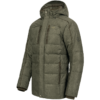 Blaser Men's VINTAGE Radiation Down Jacket Olive Mélange / Black - Afbeelding 4