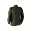 Deerhunter Rogaland Knit w. Zip Neck Brown Leaf Melange - Afbeelding 2