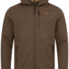 Blaser Men's Drain Full Zip Hoody Dark Brown