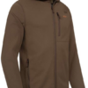 Blaser Men's Drain Full Zip Hoody Dark Brown - Image 3