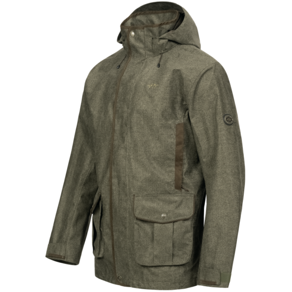 Blaser Men's VINTAGE Wing Jacket Olive Mélange/Black - Image 4
