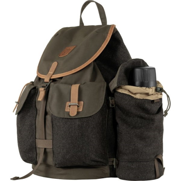 Fjällräven  Värmland Wool Side Pocket  Dark Olive / Brown - Afbeelding 4