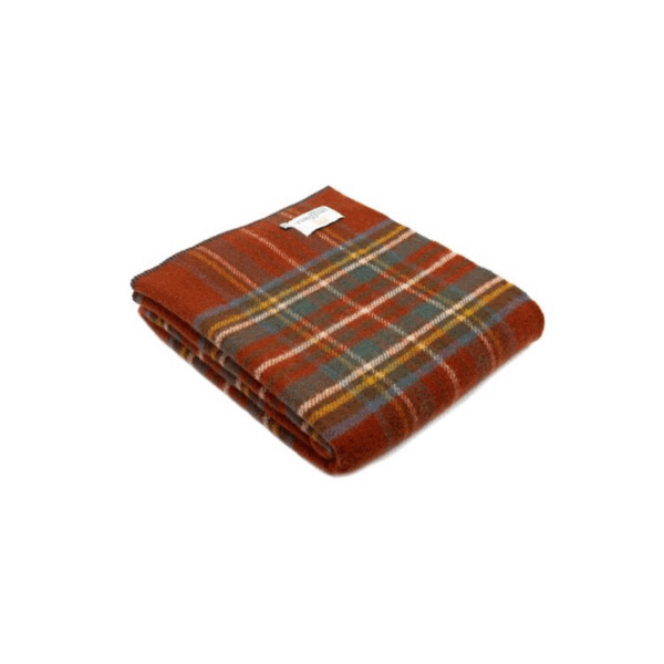 Belpo Tartan Tweeds 100% Wollen Deken - Afbeelding 5
