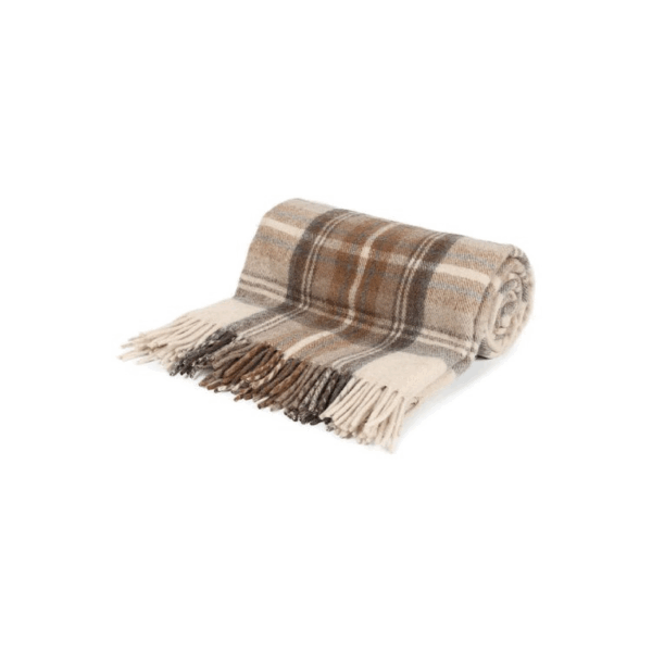 Belpo Tartan Tweeds 100% Wollen Deken - Afbeelding 2