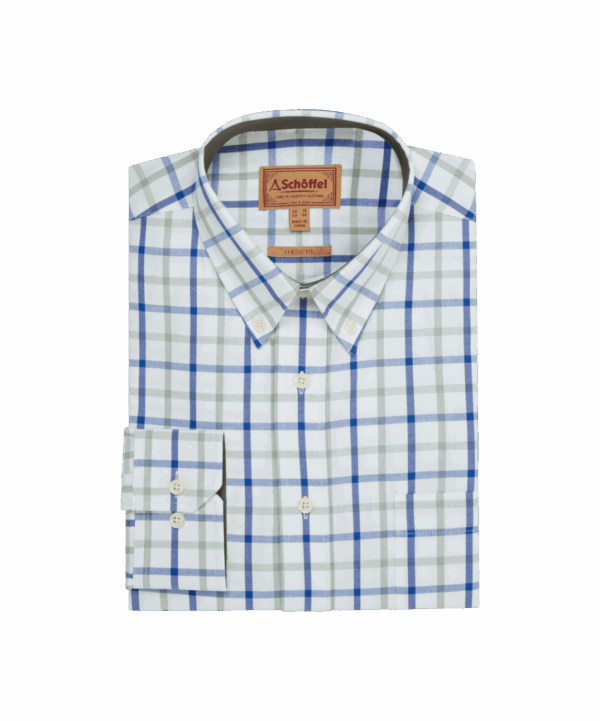Schöffel Brancaster Classic Shirt M  Moss Check