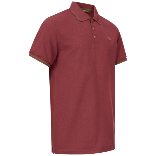 Blaser Men's Polo Shirt 22 Bordeaux - Image 3