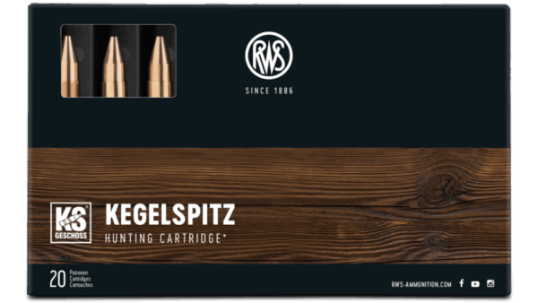 RWS Kegelspitz 150gr. .30-06 Springfield (20stuks)