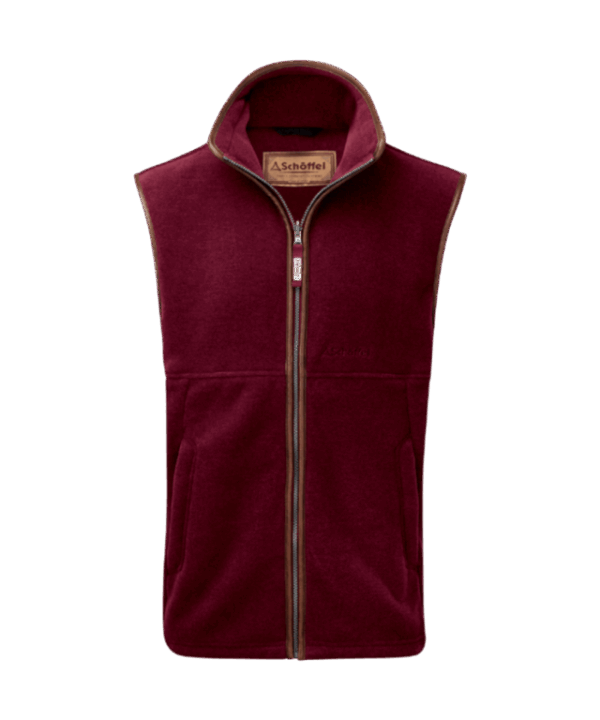 Schöffel Oakham Fleece Gilet M  Claret