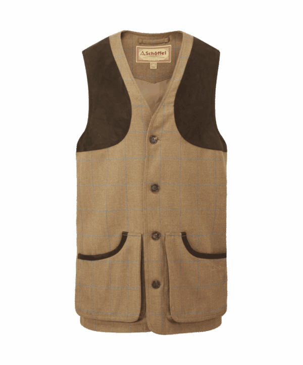 Schöffel Ptarmigan Tweed Waistcoat II M Corry Tweed