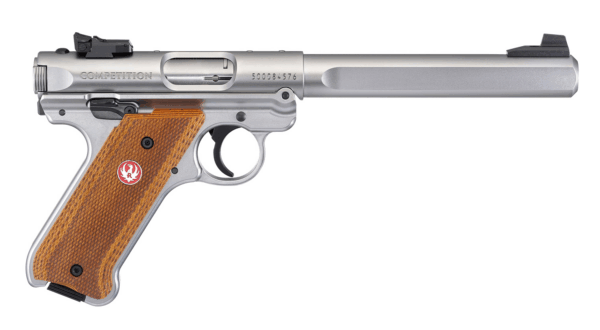 Ruger Mark IV™ Competition 6.9'' Stainless PIST - Pistool