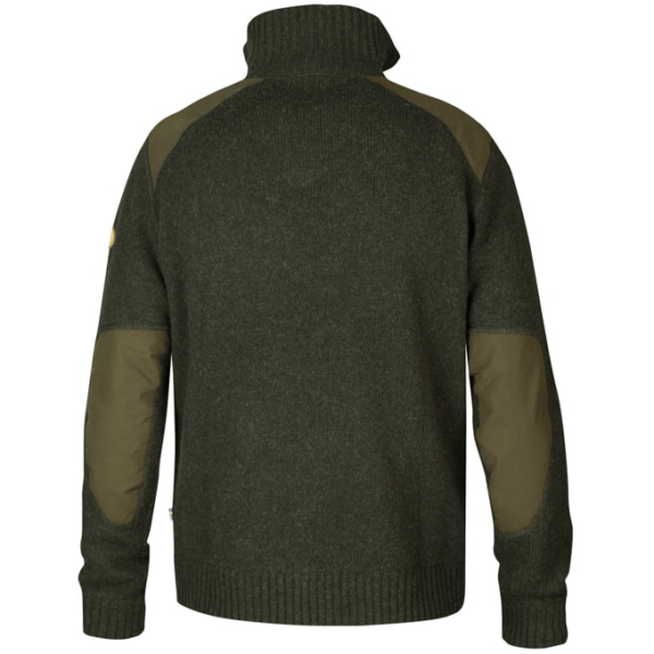 Fjällräven Koster Sweater M Dark Olive - Image 2