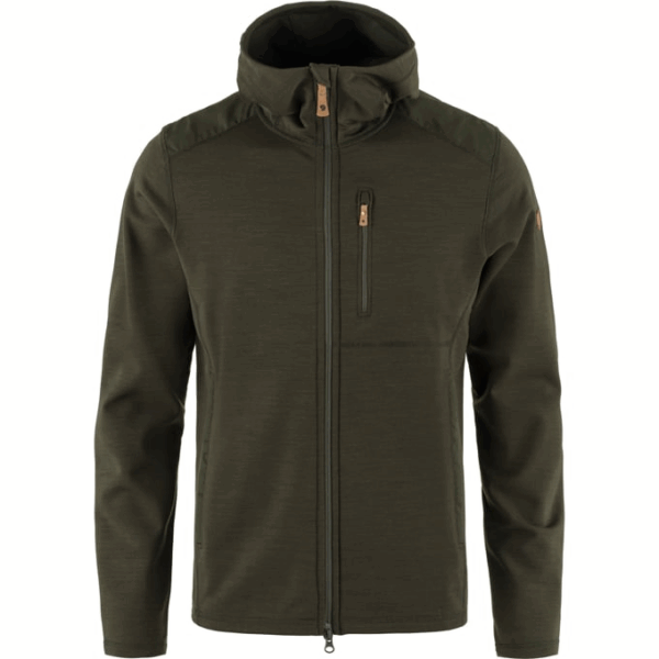 Fjällräven Keb Fleece Hoodie M  Deep Forest