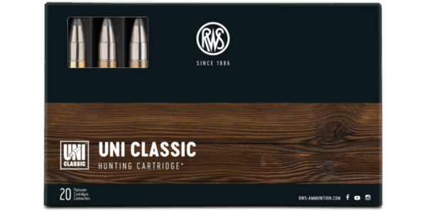 RWS Uni Classic 293gr. 9.3x62mm (20stuks)