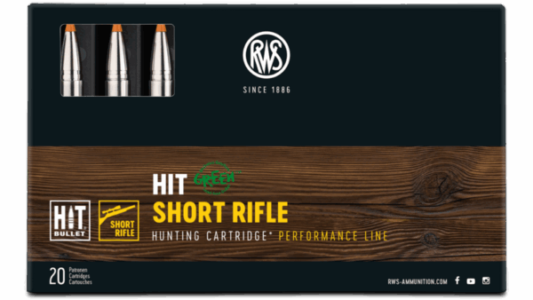 RWS HIT Short Rifle 165gr. .30-06 Springfield (20stuks)