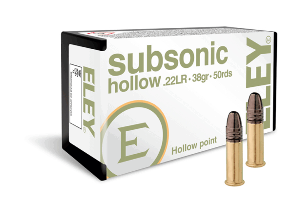 Eley Subsonic Hollow Point   .22 LR (50stuks)