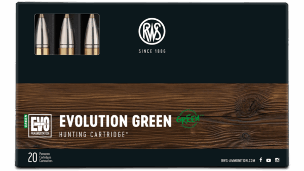 RWS EVO GREEN 184gr. 9.3x64mm (20stuks)
