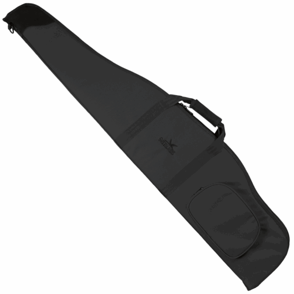 Greenlands Geweerfoudraal met voorvak 130x29x4 cm Zwart
