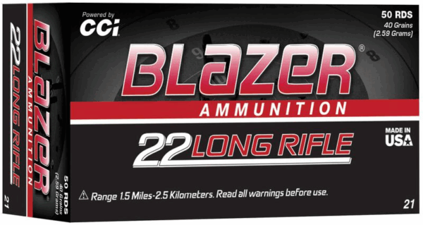 CCI Blazer HV 40gr .22 LR (50st/box)