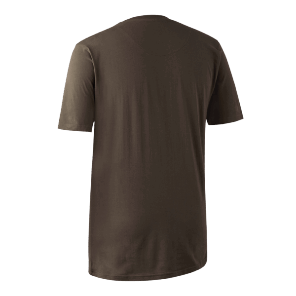 Deerhunter T-shirt 2-pack Green / Brown Leaf - Image 5