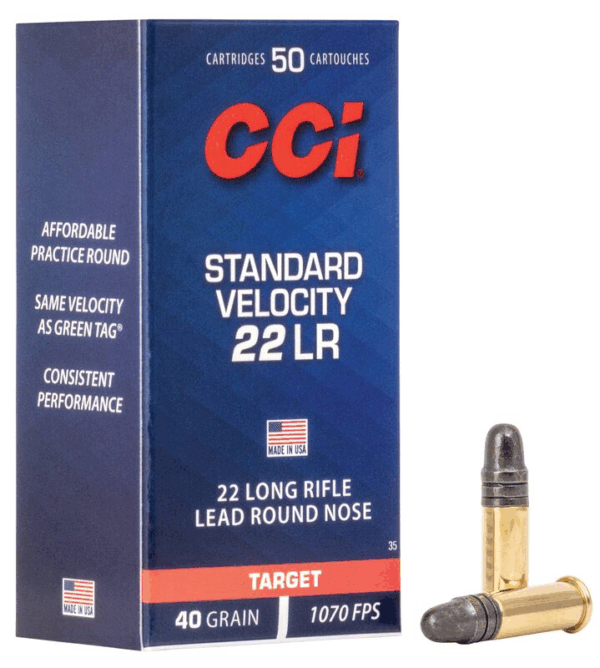 CCI Standard  40gr .22 LR (50st/box)