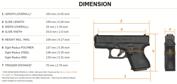 Glock 26 Gen5 9x19 mm - Image 4