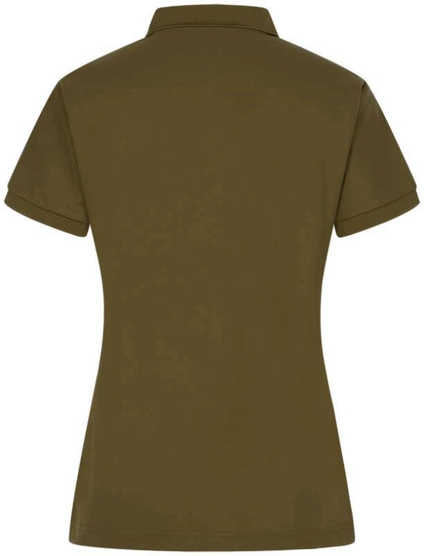 Blaser Ladies Polo Shirt 25 Dark Olive - Afbeelding 4