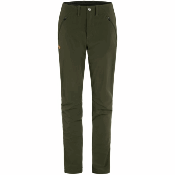 Fjällräven Abisko Trail Stretch Trousers Regular W Deep Forest