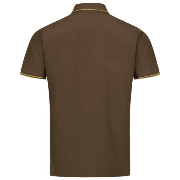 Blaser Men's Polo Shirt 22 Dark Brown - Image 4