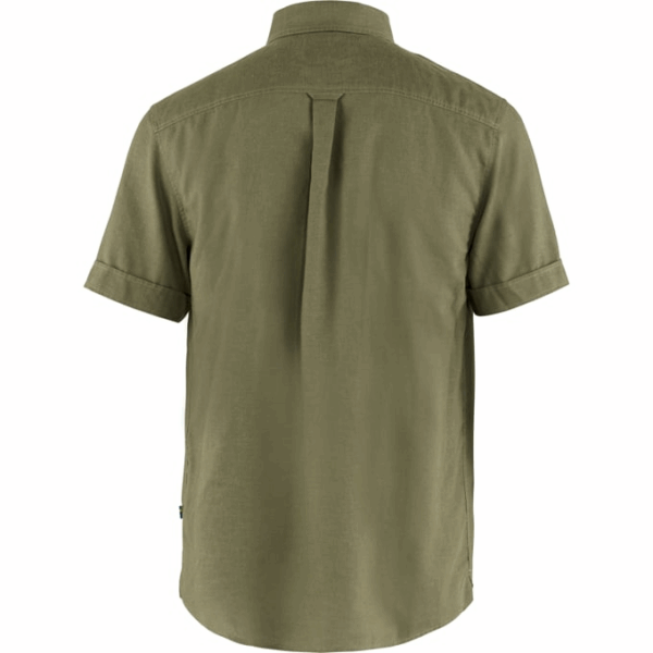 Fjällräven Övik Travel Shirt SS M Green - Image 2