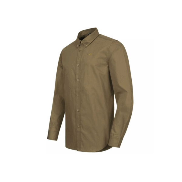 Blaser Men's Shirt Tristan Dark Olive - Afbeelding 4