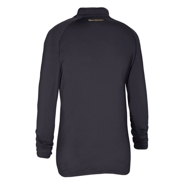 Deerhunter Heat Undershirt with zip-neck Black - Afbeelding 2