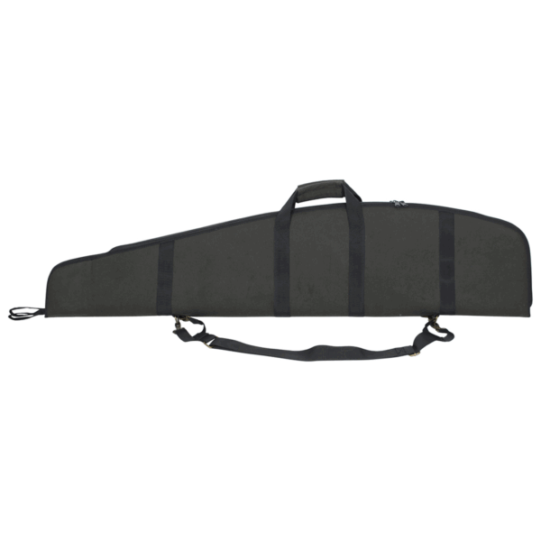 Greenlands Dubbele Geweerfoudraal Loden met voorvak 130x27x6 cm Groen / Zwart - Image 2