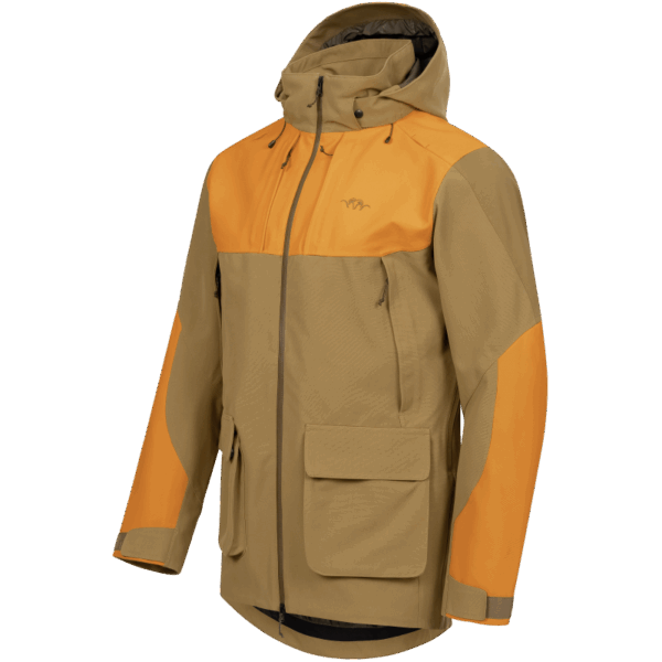 Blaser Men's Striker Jacket Rubber Braun/ Blaze Orange - Image 4