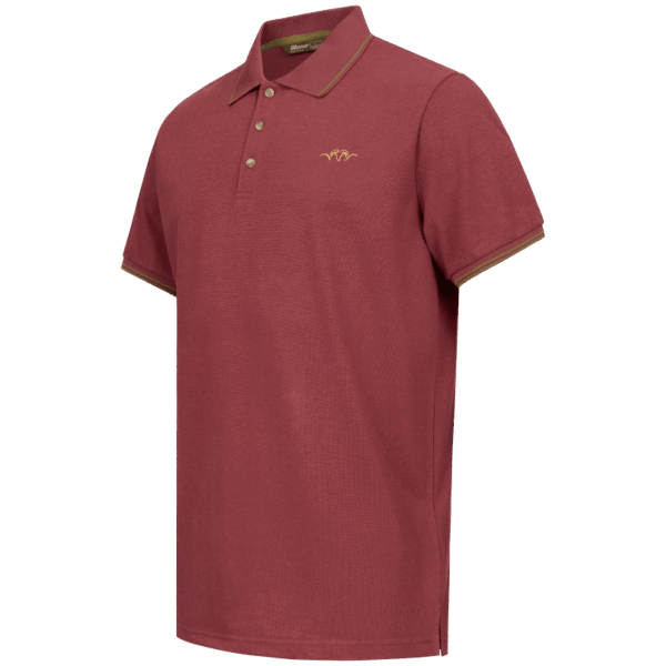 Blaser Men's Polo Shirt 22 Bordeaux - Image 4