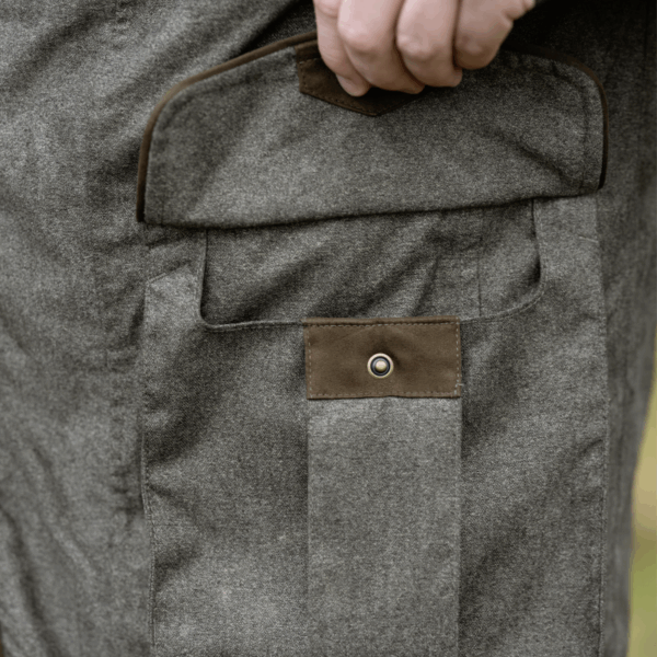 Blaser Men's VINTAGE Wing Jacket Olive Mélange/Black - Image 6