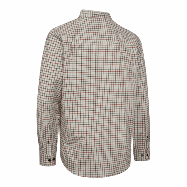 Deerhunter Gavin Shirt Orange Check - Image 2