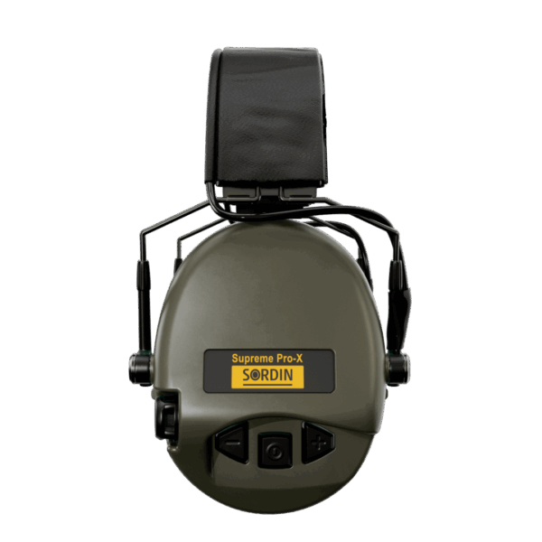 Sordin Supreme Pro-X Slim Green (Leren Band) - Image 3