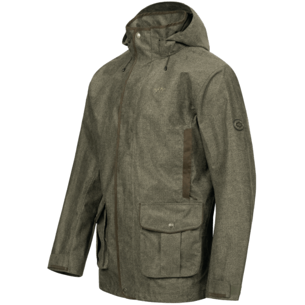 Blaser Men's VINTAGE Wing Jacket Olive Mélange/Black - Image 4
