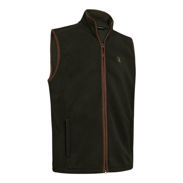 Deerhunter Cumbria Fleece Waistcoat Forest Ember