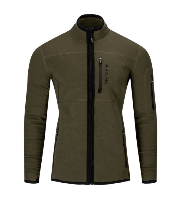 Aclima FleeceWool V2 Jacket Men Tarmac