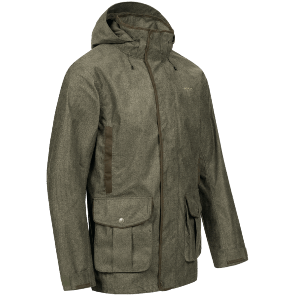 Blaser Men's VINTAGE Wing Jacket Olive Mélange/Black - Image 3