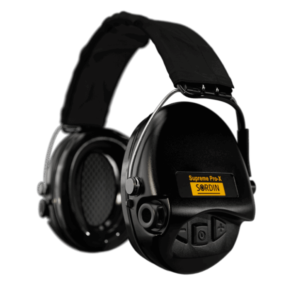 Sordin Supreme Pro-X Black (Canvas Band)