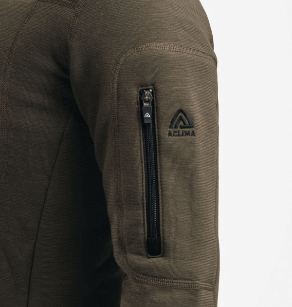 Aclima FleeceWool V2 Jacket Men Tarmac - Image 4