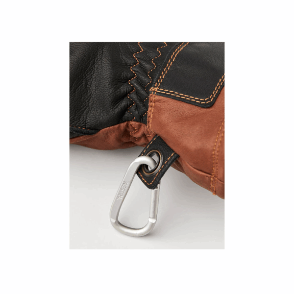 Hestra  Fält Guide Glove 5 Finger  Brown / Black - Image 4