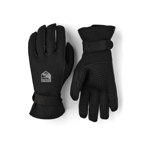 Hestra  Neoprene Glove 5 Finger  Black