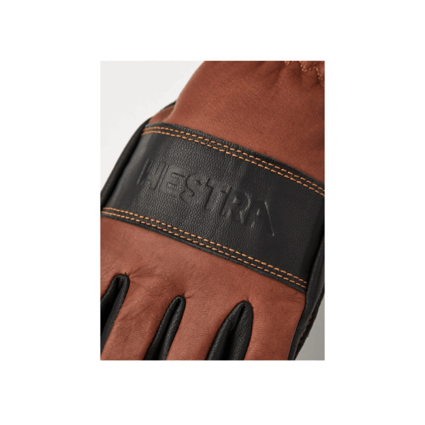 Hestra  Fält Guide Glove 5 Finger  Brown / Black - Image 2