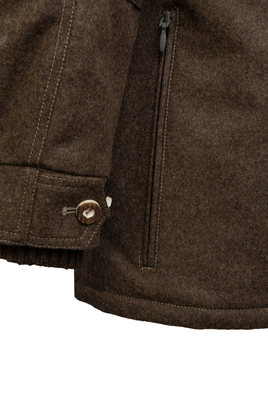 Rascher Jachtjas Loden met Kapuchon - Afbeelding 5