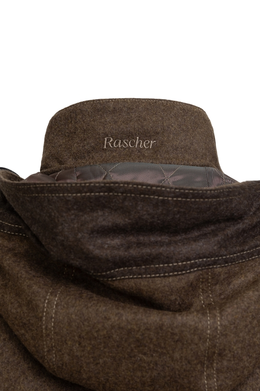 Rascher Jachtjas Loden met Kapuchon - Afbeelding 4