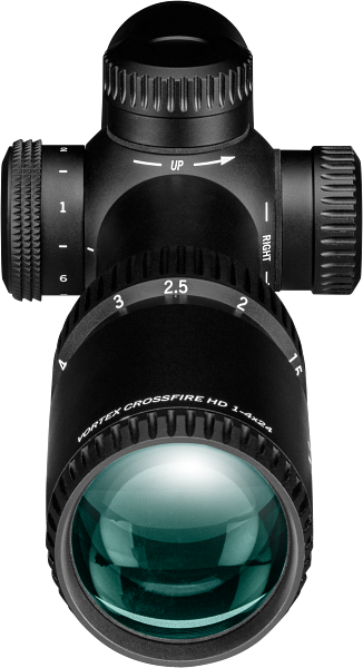 Vortex Crossfire HD 1-4x24 Illuminated Dead-Hold 2A BDC MOA - Afbeelding 7